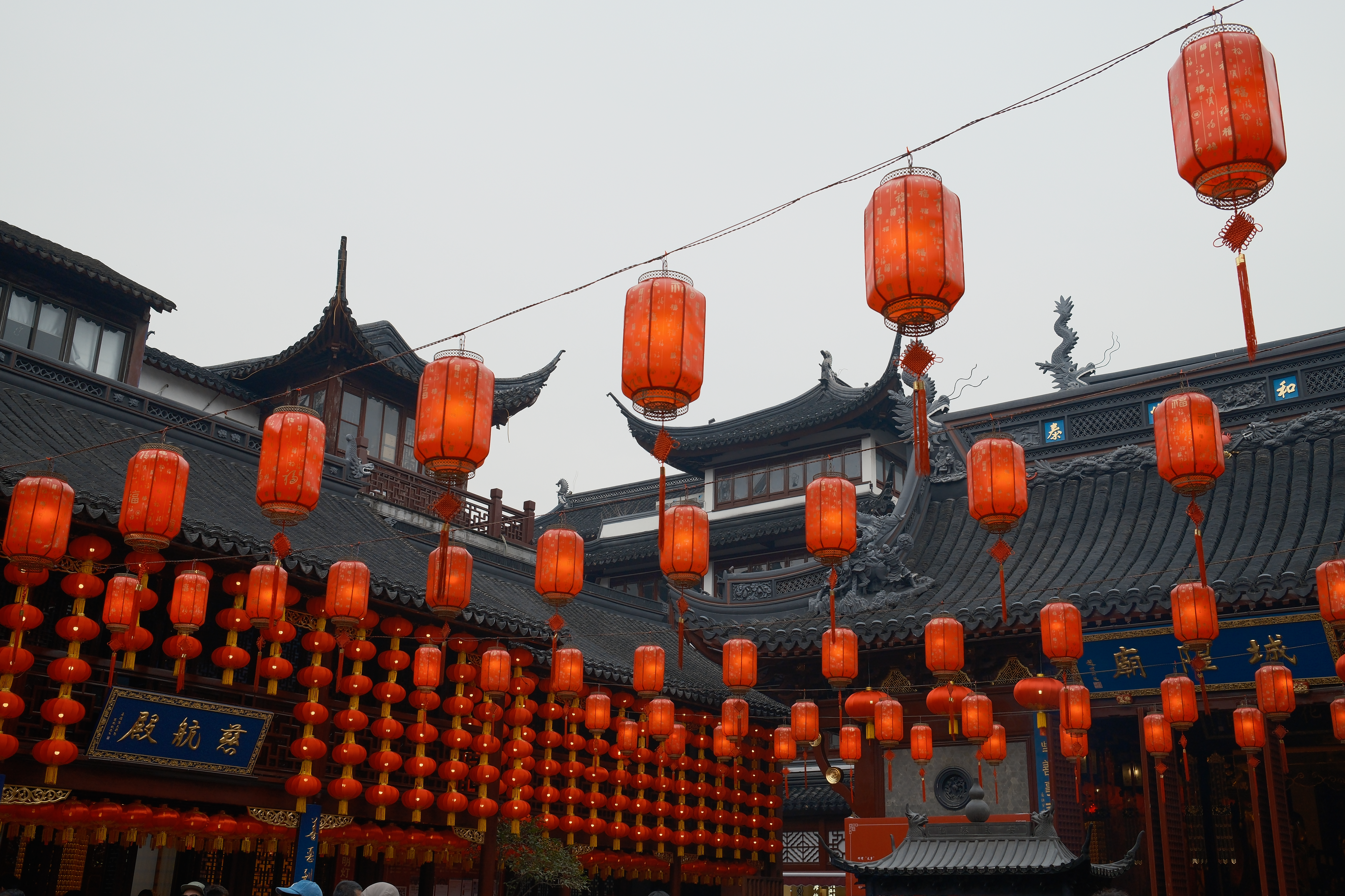 Über Shanghai nach Südkorea